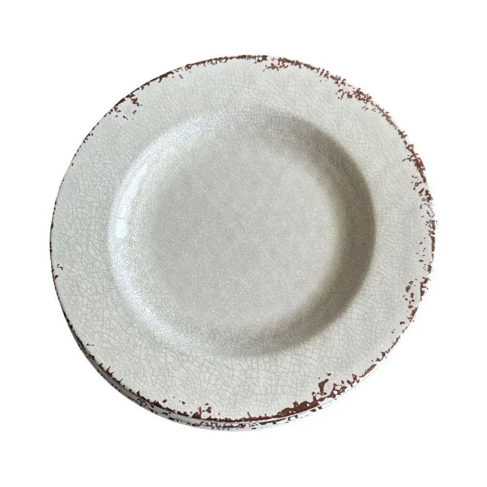 Williams Sonoma Rustic Salad Plate (4)